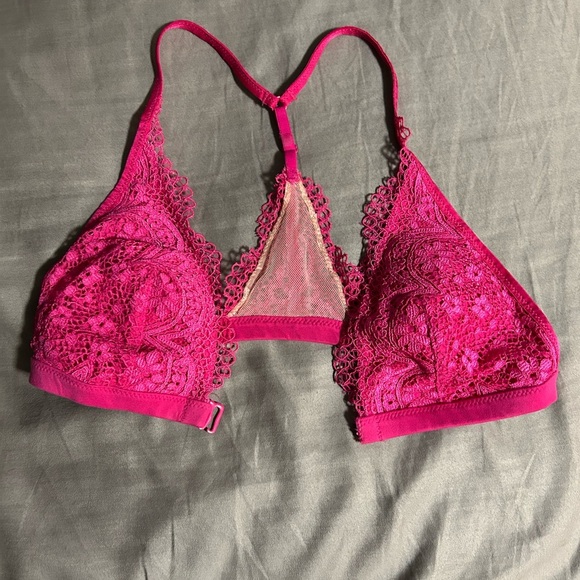 Victoria’s Secret Lace Bralette Pink Size S - Picture 2 of 4